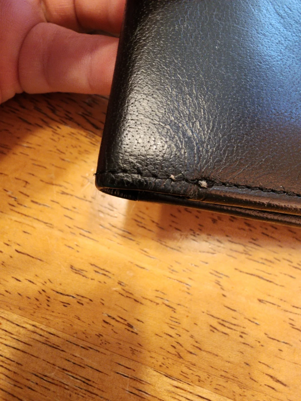 Coach Black Leather Men's Bi-Fold Leather Wallet